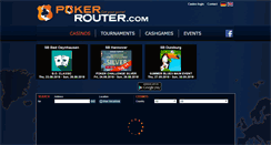 Desktop Screenshot of pokerrouter.com